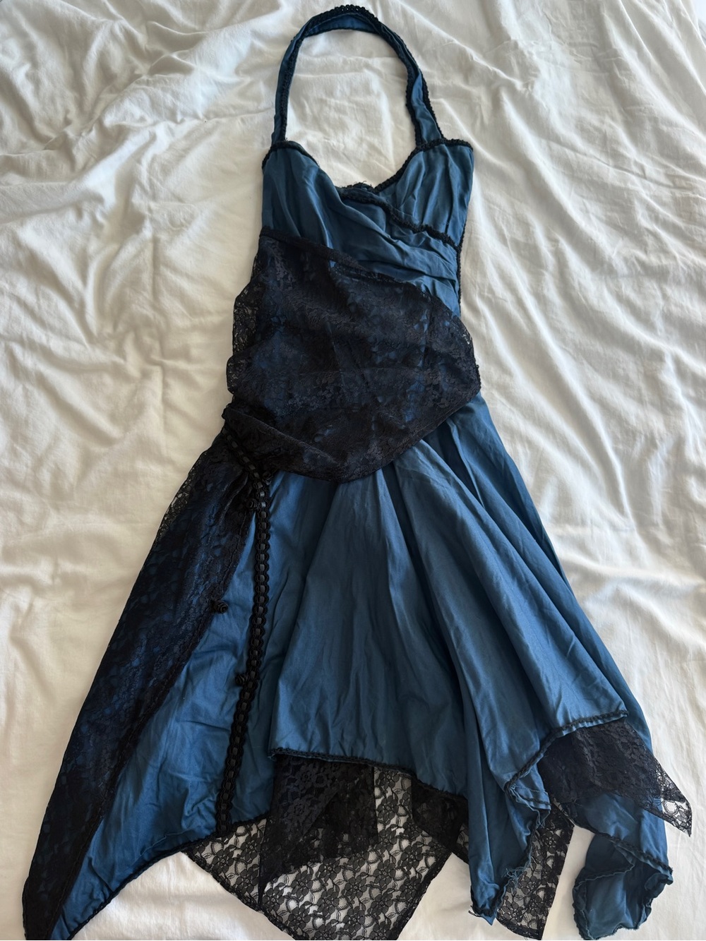 Vintage Fairy Dress with Lace Details